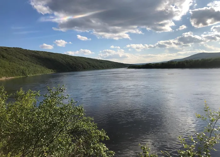 Spacious Riverside With Aurora And Wilderness فيلة اتسجوكي